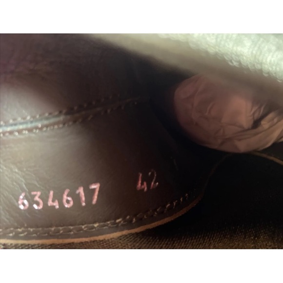 NewALEXANDER MCQUEEN Men's Solid Leather Sport  Boots. Size 42 Org.… - Picture 5 of 11